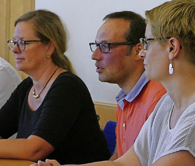 Das Fhrungstrio: Rektorin Janine Rege...derlich und Jennifer Keil (von links)   | Foto: Winfried Dietsche