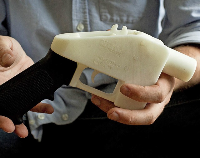 Eine Pistole aus dem 3D-Drucker   | Foto: dpa