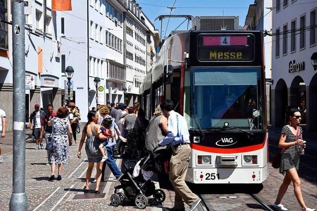 Die VAG Freiburg hat 2017 so viele Passagiere transportiert wie nie zuvor