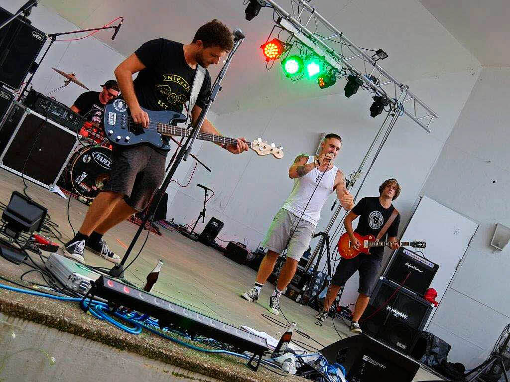 Musiker und Besucher hatten viel Spa beim Beat-&-Bite-Festival in Bad Sckingen.