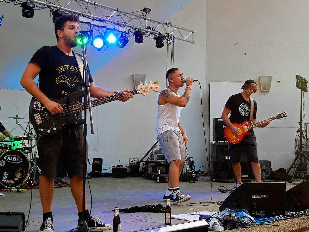 Musiker und Besucher hatten viel Spa beim Beat-&-Bite-Festival in Bad Sckingen.