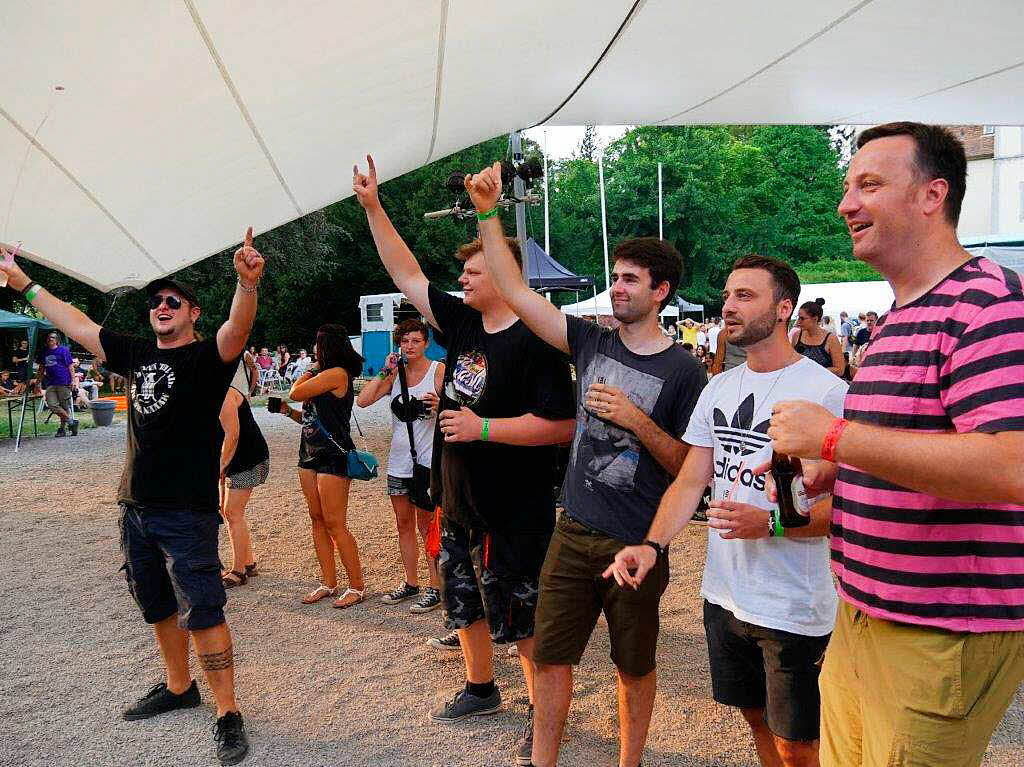 Musiker und Besucher hatten viel Spa beim Beat-&-Bite-Festival in Bad Sckingen.