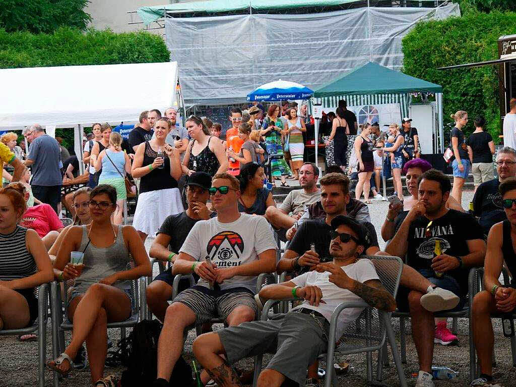 Musiker und Besucher hatten viel Spa beim Beat-&-Bite-Festival in Bad Sckingen.