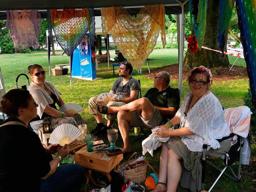 Musiker und Besucher hatten viel Spa beim Beat-&-Bite-Festival in Bad Sckingen.