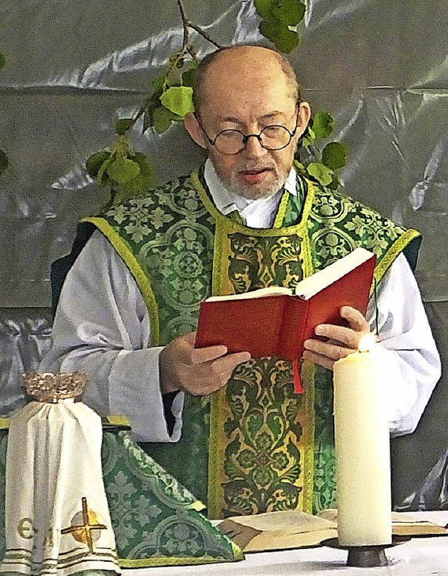 Der ehemalige  Wutacher  Pfarrer Joach...rner verstarb im Alter von 66 Jahren.   | Foto: Bruno Morath