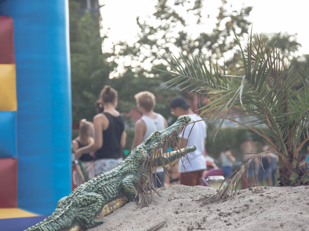 Beachparty: Das Sommerfest wurde vom Fun Strand und Ohrklang sowie von fudder organisiert. Am Fun Strand konnten die Besucher – wie auch zu den blichen ffnungzeiten – bei entspannter Atmosphre Minigolf spielen und khle Drinks genieen.