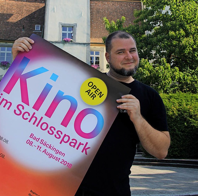 Organisator Thomas Ays freut sich auf das Open-Air-Kino.  | Foto: Witwicki