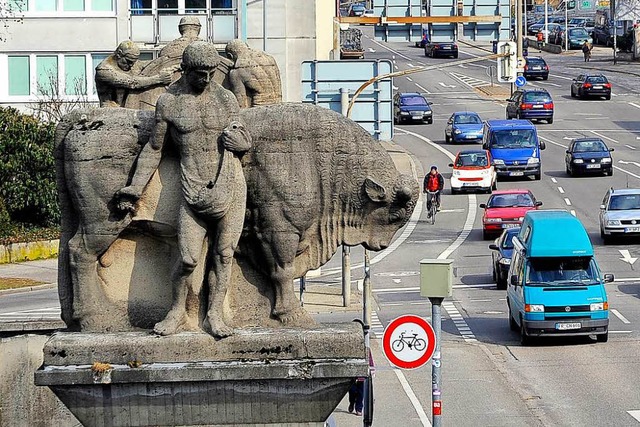 Die Ochsenbrcke fhrt im Sthlinger ...6 Jahre alten Autofahrer (Archivbild).  | Foto: Thomas Kunz