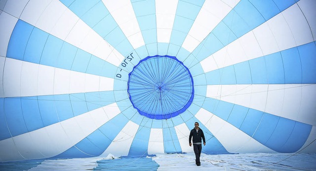 Ballonfahrten werden am Samstag und Sonntag angeboten.  | Foto: Stadt Mllheim/Tourismus