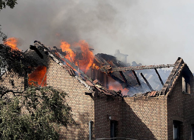 Brand in Siegburg  | Foto: dpa