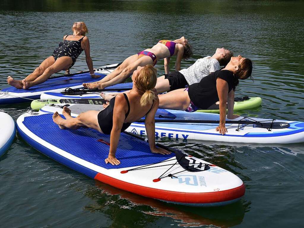 Stand Up Paddling und Yoga