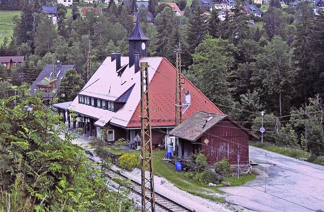 Fr den  Bahnhof Brental liegen Baupl...engebude sollen Wohnungen entstehen.   | Foto: Ralf Morys