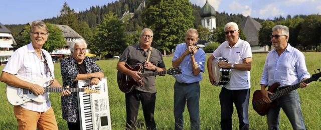 Die neu formierte Windy-Corner-Blues-B...usfest in Hinterzarten ihre Premiere.   | Foto: Dieter Maurer