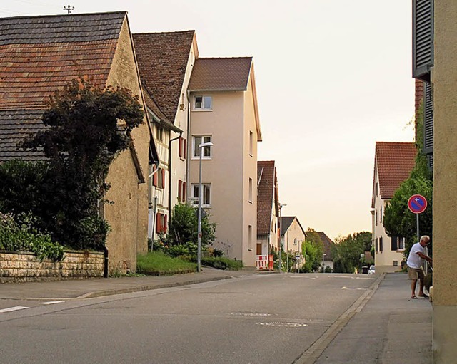 Der Ortschaftsrat Egringen wnscht sic...nderner Strae kennzeichnen zu knnen.  | Foto: Jutta Schtz