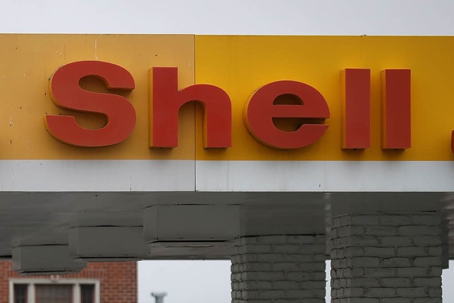 Die Shell-Tankstelle machte pnktlich zu. (Symbolbild)  | Foto: AFP
