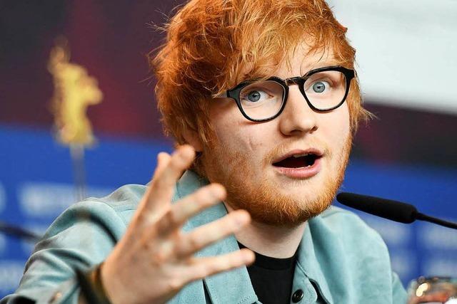 Ed Sheeran besucht Beyeler
