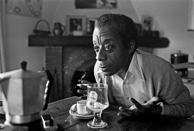 James Baldwin 1979 in seinem Haus am Chemin du Pilon in Saint-Paul-de -Vence    | Foto: afp