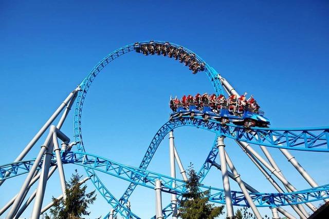 Wer will im Europa-Park 30 Minuten nonstop auf der Blue Fire fahren?