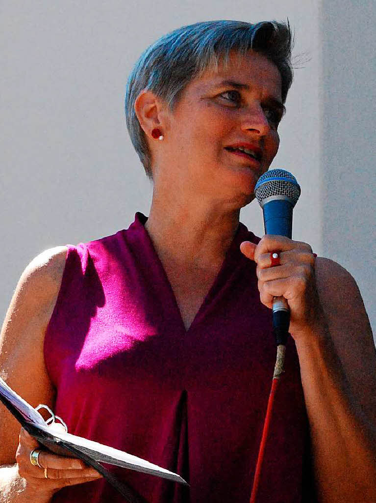 Irene Leicht moderierte