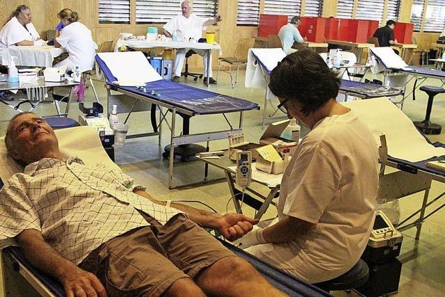 Auch im Hochsommer sind Blutspenden gefragt