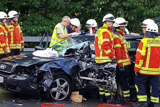 Die Unfallstelle auf der B31  | Foto: kamera24.tv