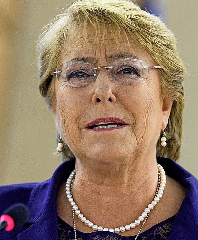 Michelle Bachelet  | Foto: dpa