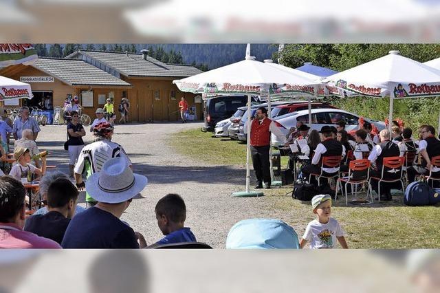 Staumauerfest Blasiwald der Trachtenkapelle Blasiwald am Schluchsee