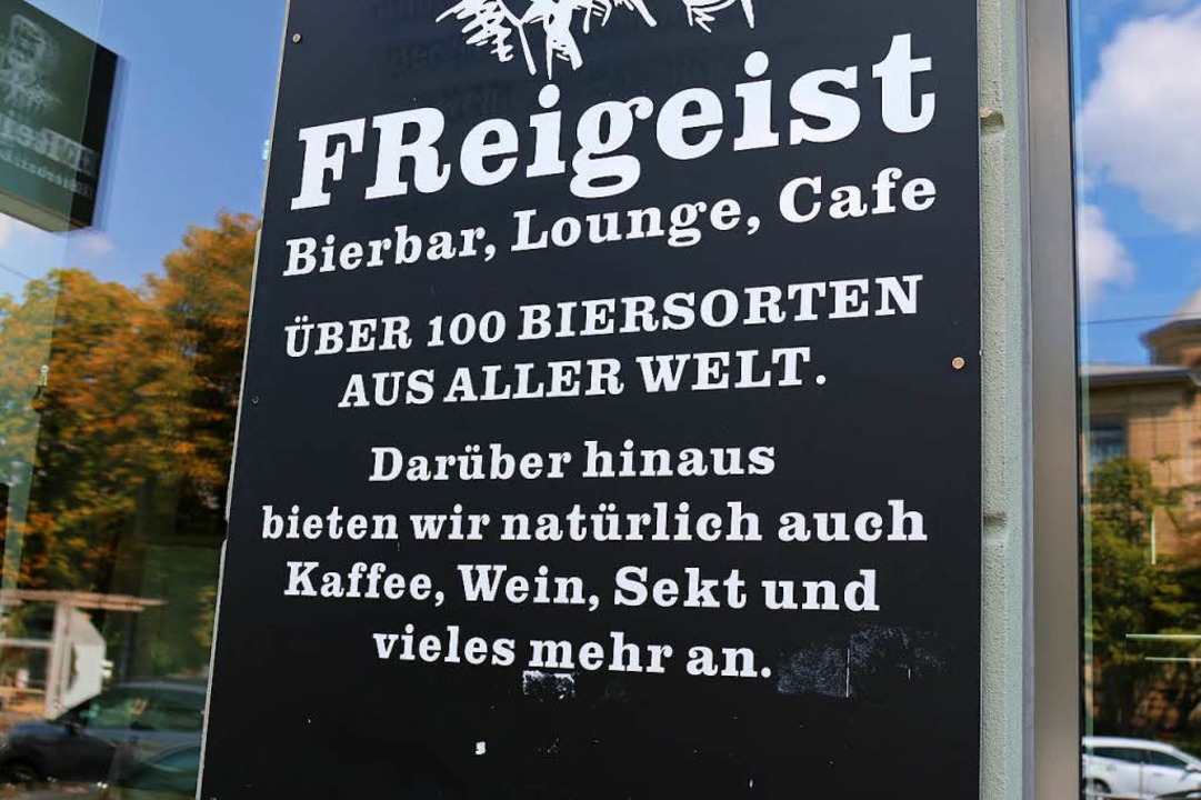 Die Grenzen seines Lokals gestaltet B...ieend: Bierbar, Lounge, Kunstatelier.  | Foto: Jack Antty