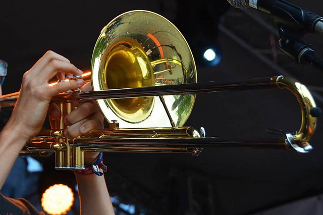 Trompeten &amp; Co. erwarten die Besuc...m Bebbi sy Jazz in Basel (Symbolbild).  | Foto: Ulrich Senf