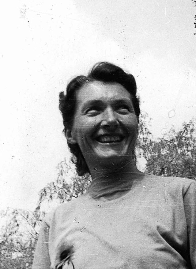 Frischgebackene Deutsche Meisterin im Hochsprung 1953 : Hildegard Gerschler.  | Foto: Irina Strohecker