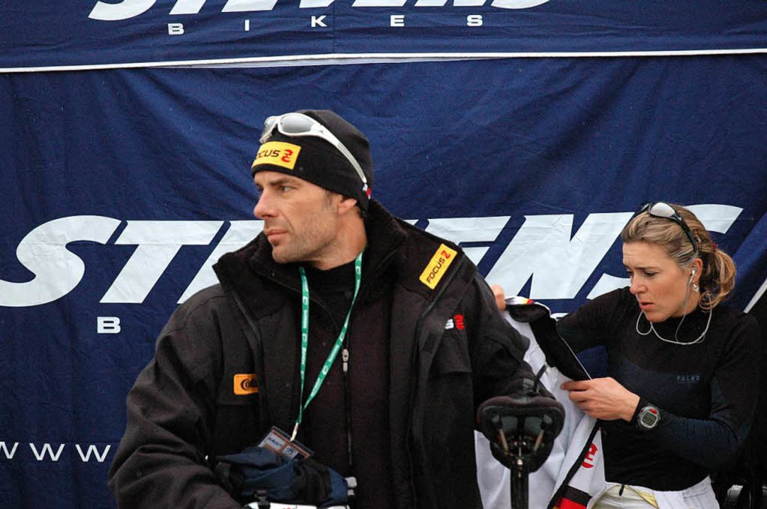 Mike Kluge. Rechts: Hanka Kupfernagel.  | Foto: Peter Gerigk
