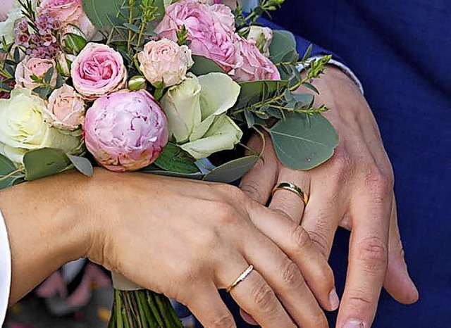 Ein merkfhiges Hochzeitsdatum whlen immer mehr Heiratswillige.  | Foto: Gerhard Walser