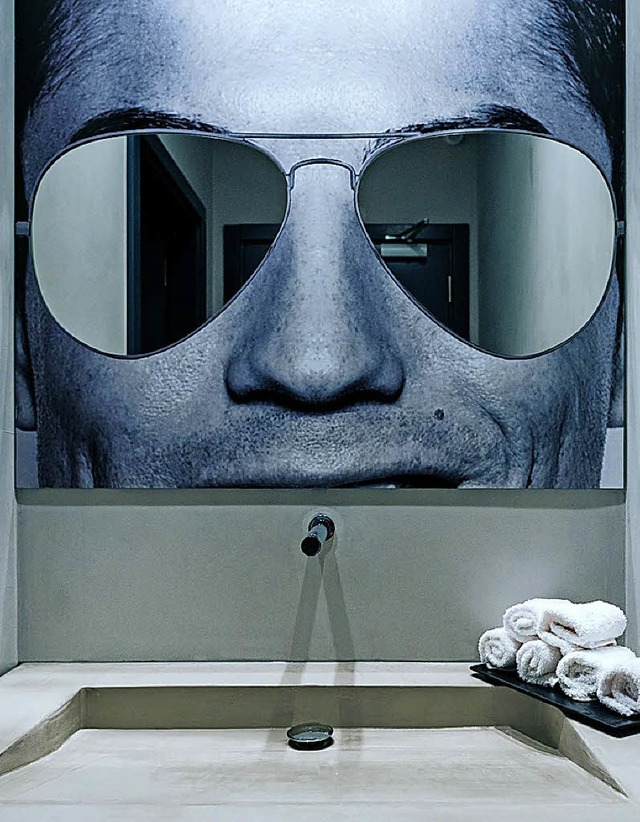 Bild von Ronaldo im Hotel-WC  | Foto: dpa