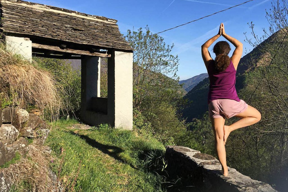 Verena Teuchert: Yoga, dieses Bild entstand im Piemont, Leben pur. (Foto: Verona Teuchert) Verena Teuchert: Yoga, dieses Bild entstand im Piemont, Leben pur. (Foto: Verona Teuchert)