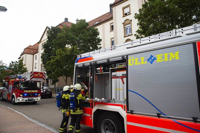 Verbranntes Essen lste gestern in der...n Mllheim einen Feuerwehreinsatz aus.  | Foto: Volker Mnch