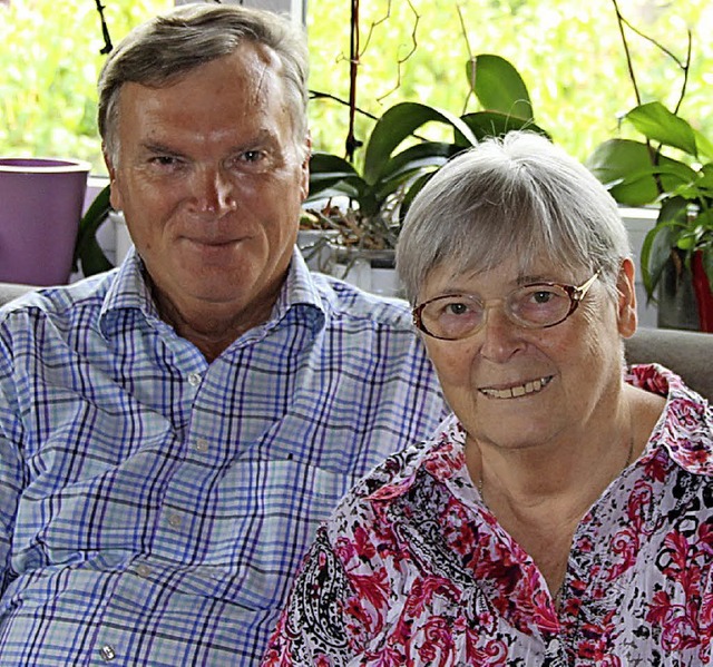 Hans Rudi und Erika Otteny gaben sich vor 50 Jahren das Ja-Wort.    | Foto: Lucia van Kreuningen