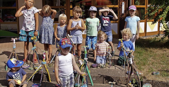 Einen &#8222;geisterreichen&#8220; Tag hatten die Kinder in Simonswald.   | Foto: Privat