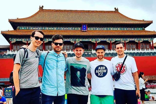 Darum ist die Freiburger Rockband There’s a light in China auf Tour