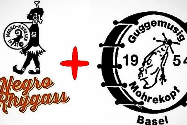 Die beiden Logos, um die in Basel derzeit diskutiert wird.  | Foto: BZ