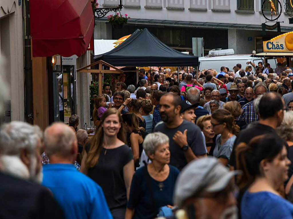 Mehr als 80 Bands und Musikformationen haben am Freitag in Basel gespielt.