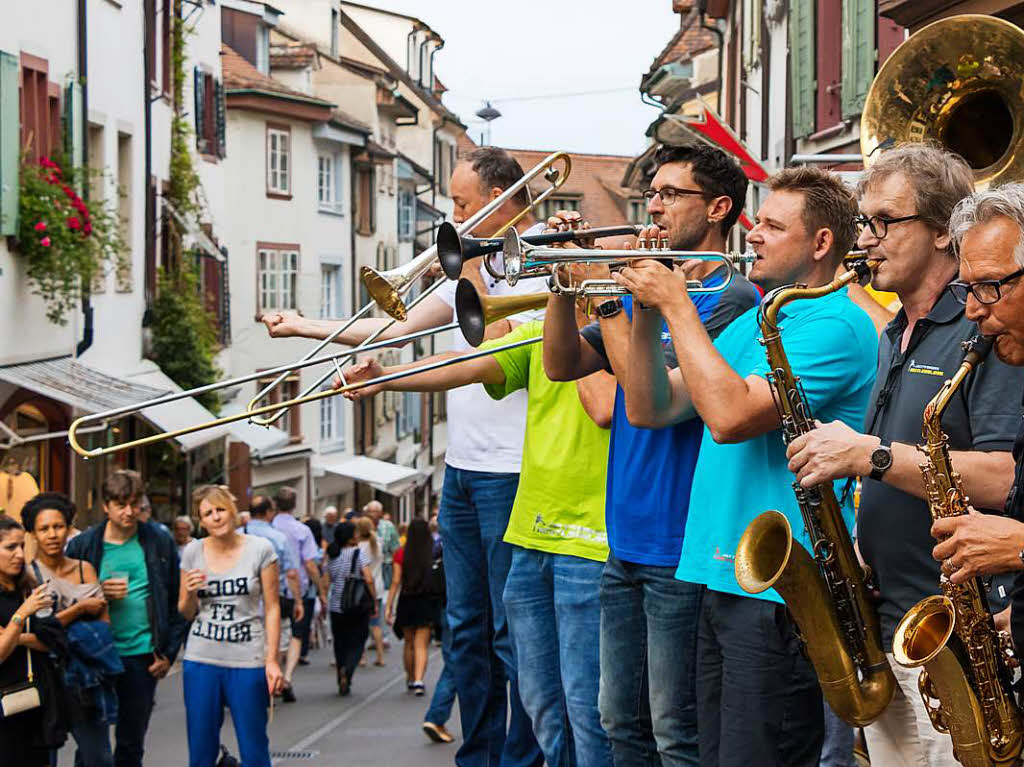 Mehr als 80 Bands und Musikformationen haben am Freitag in Basel gespielt.