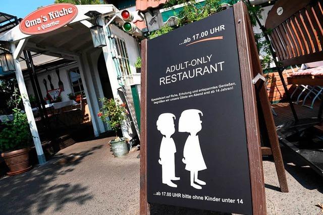 Wirt auf Rgen erklrt sein Restaurant abends zur kinderfreien Zone