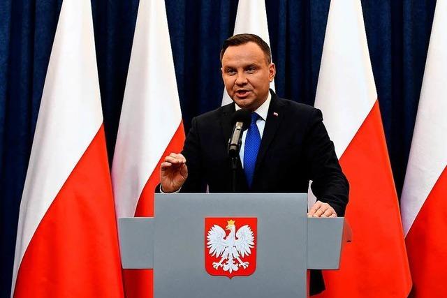 Kein Aufschrei nach Veto des Präsidenten gegen polnische Wahlrechtsreform