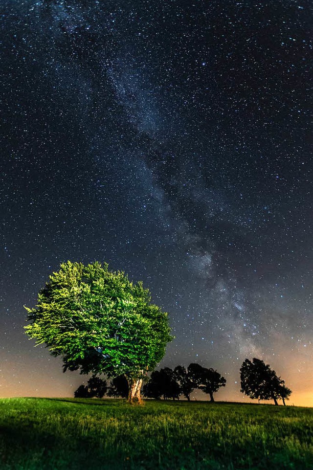 Der Sternenhimmel ber dem Schauinsland.  | Foto: Jan Thoden
