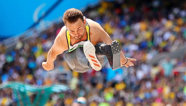 Paralympics-Sieger Heinrich Popow wird...htathletik-EM der Behinderten beenden.  | Foto: dpa