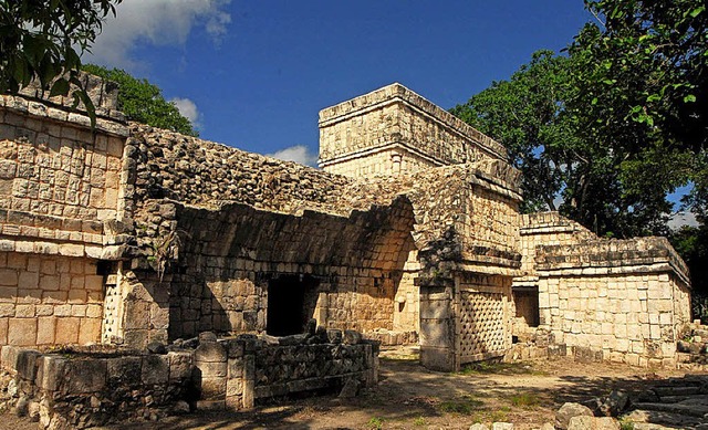 Maya-Ruine in Mexiko   | Foto: dpa