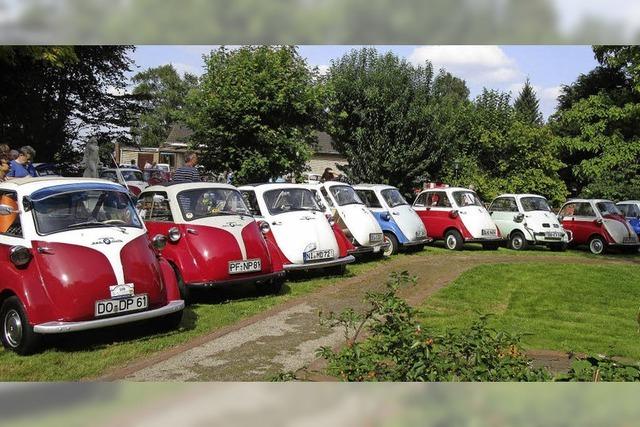 An drei Standorten im Ortenaukreis knnen die Kultautos bewundert werden