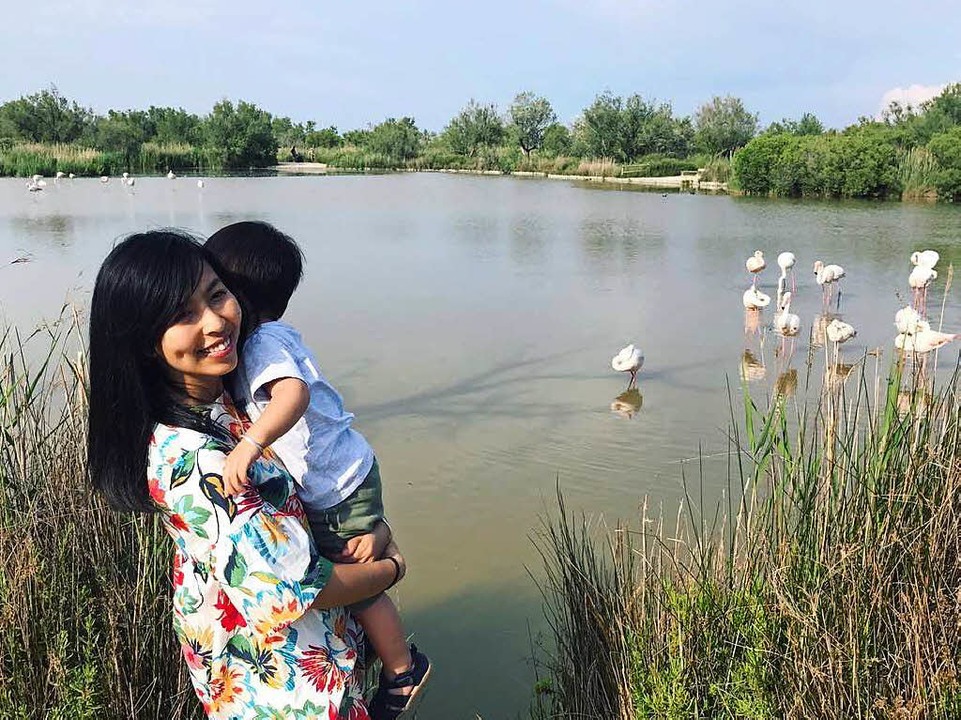 Que Phuong Tran und ihr Sohn.  | Foto: privat