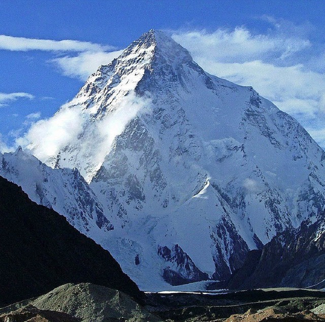 Schroff und gefhrlich: der K2   | Foto: dpa