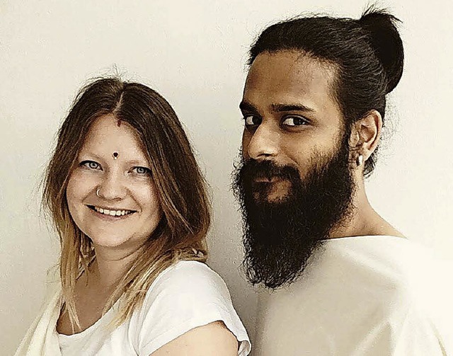 Radha (links) und Eshaan Dwivedi  | Foto: privat
